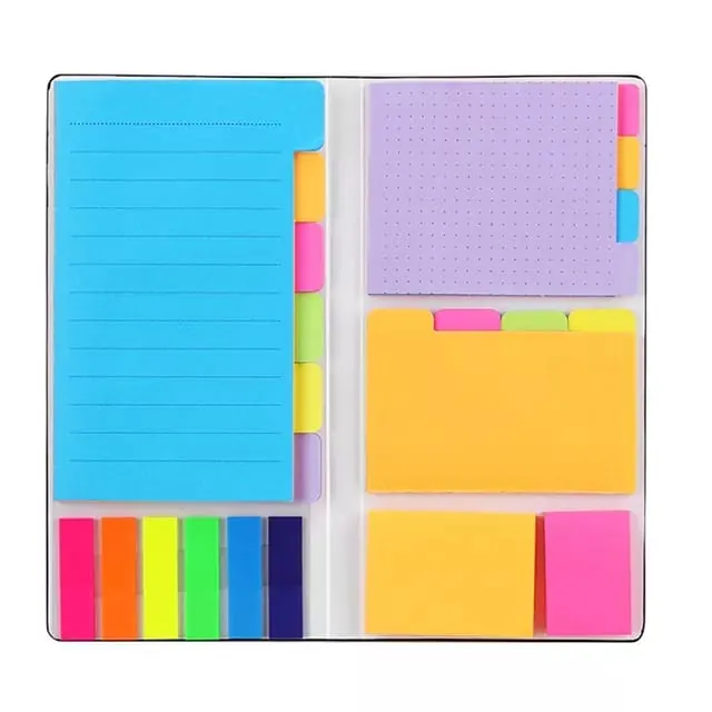 Libreta con 402 post-it